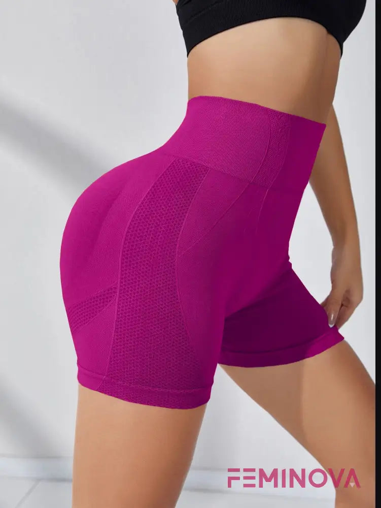 Short Fitness Modelador com Cintura Alta e Alta Compressão