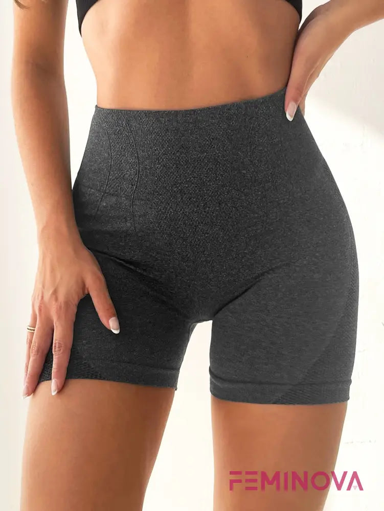 Short Fitness Modelador com Cintura Alta e Alta Compressão