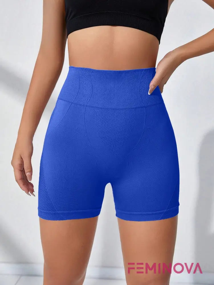 Short Fitness Modelador com Cintura Alta e Alta Compressão