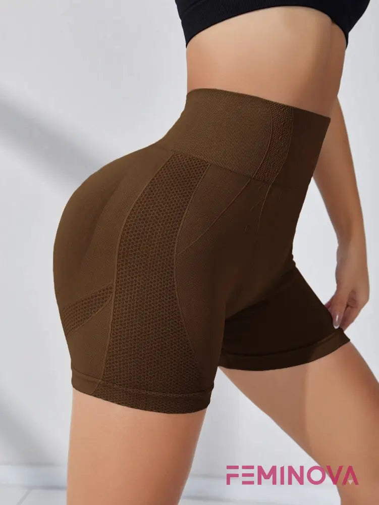 Short Fitness Modelador com Cintura Alta e Alta Compressão