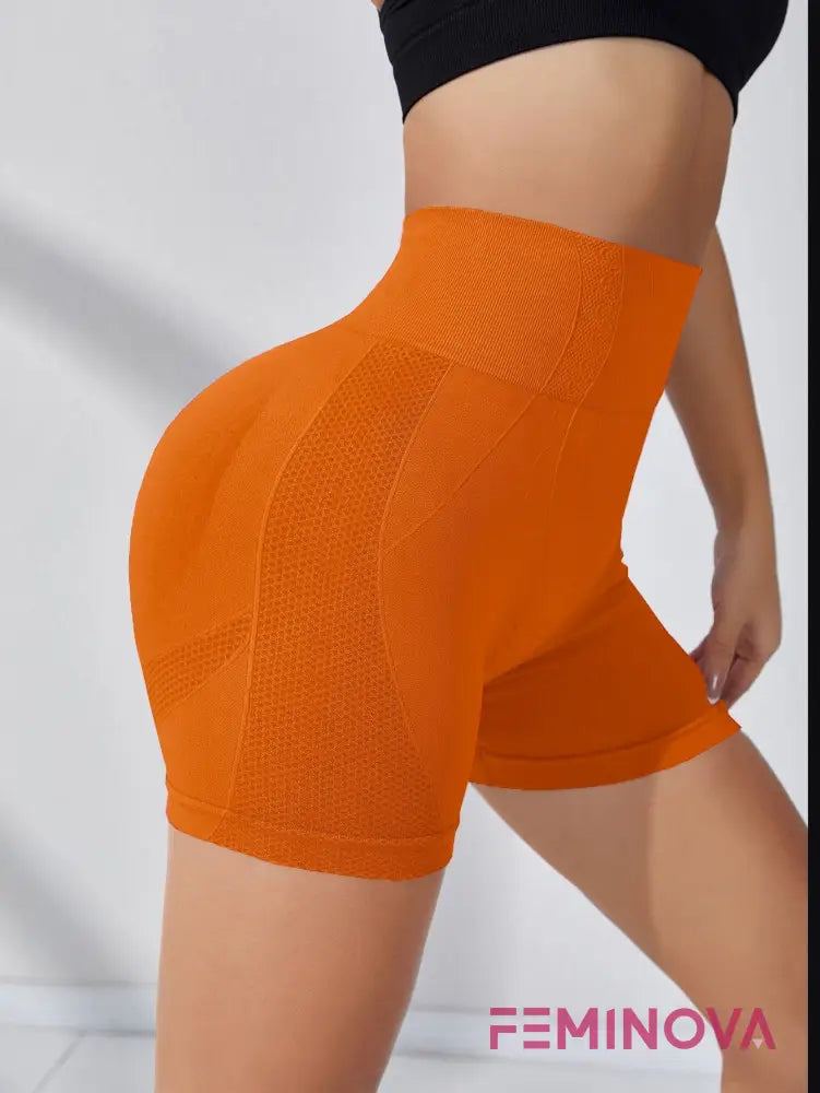 Short Fitness Modelador com Cintura Alta e Alta Compressão