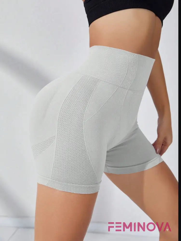 Short Fitness Modelador com Cintura Alta e Alta Compressão