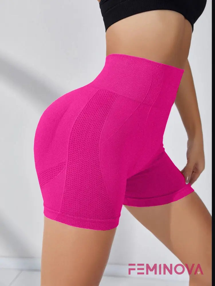 Short Fitness Modelador com Cintura Alta e Alta Compressão