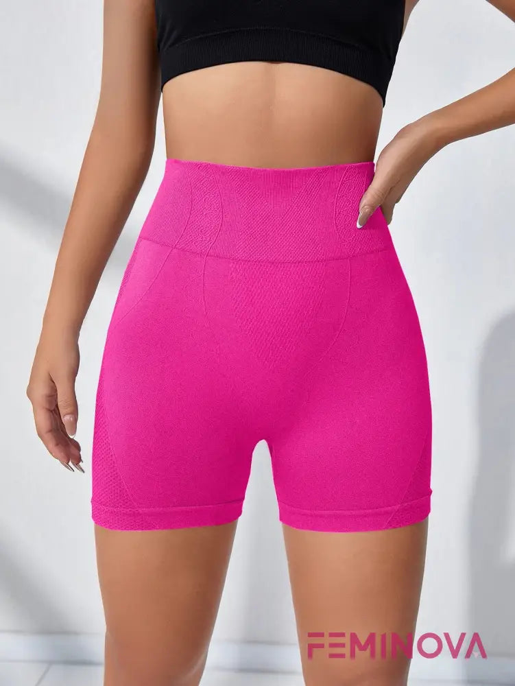 Short Fitness Modelador com Cintura Alta e Alta Compressão