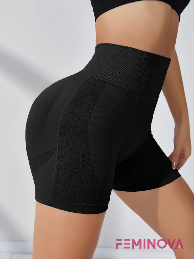 Short Fitness Modelador com Cintura Alta e Alta Compressão