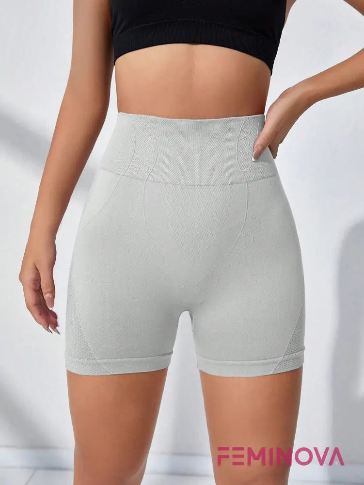 Short Fitness Modelador com Cintura Alta e Alta Compressão