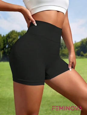 Kit com 2 Shorts Cintura Alta e Efeito Levanta Bumbum