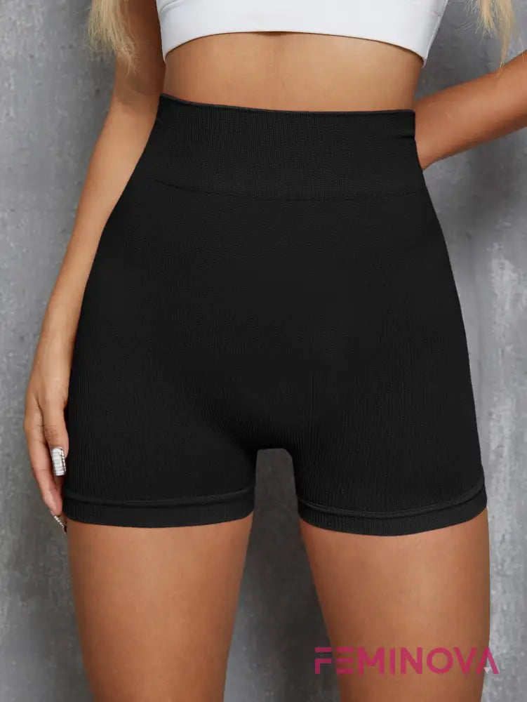 Short Fitness Cintura Alta com Modelagem Ajustada