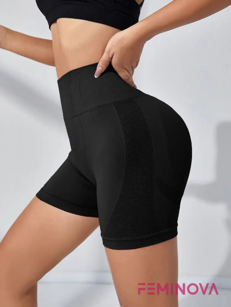 Short Fitness Modelador com Cintura Alta e Alta Compressão