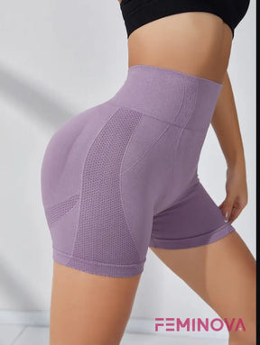 Short Fitness Modelador com Cintura Alta e Alta Compressão