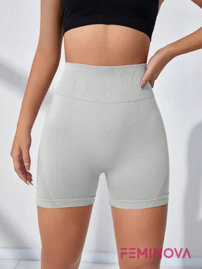 Short Fitness Modelador com Cintura Alta e Alta Compressão