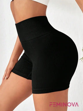 Short Fitness Modelador com Cós Alto e Efeito Levanta Bumbum