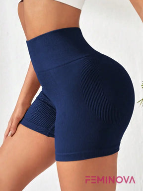 Short Fitness Modelador com Cós Alto e Efeito Levanta Bumbum