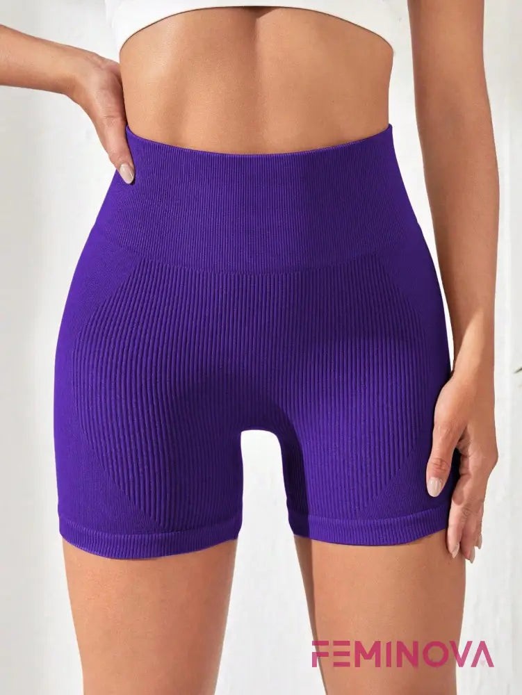 Short Fitness Modelador com Cós Alto e Efeito Levanta Bumbum