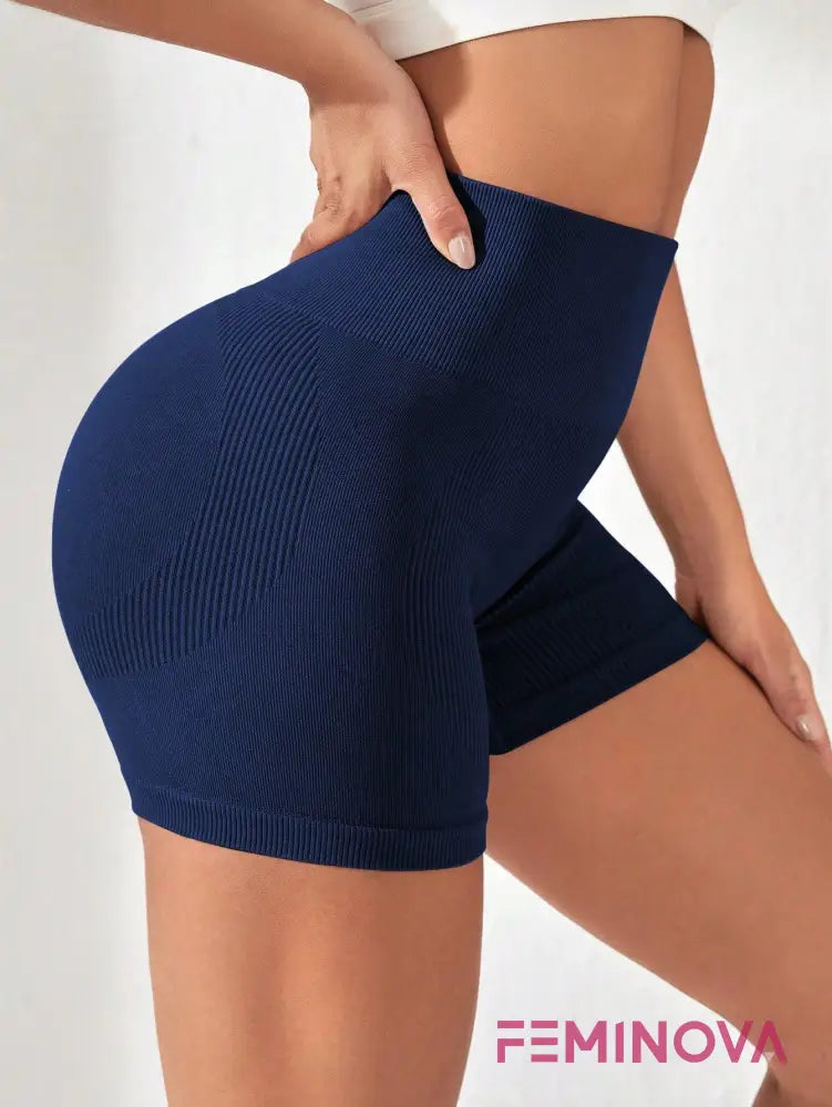 Short Fitness Modelador com Cós Alto e Efeito Levanta Bumbum