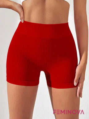 Shorts Cintura Alta com Efeito Levanta Bumbum Fitness