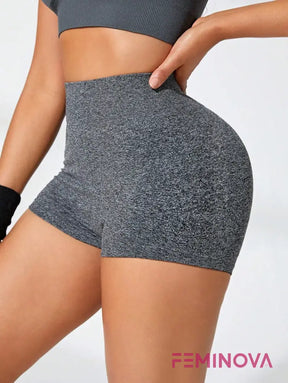 Shorts Fitness Scrunch com Efeito Levanta Bumbum