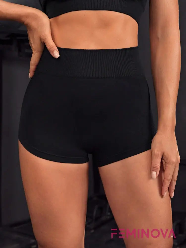 Shorts Fitness Scrunch com Efeito Levanta Bumbum