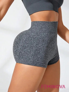 Shorts Fitness Scrunch com Efeito Levanta Bumbum