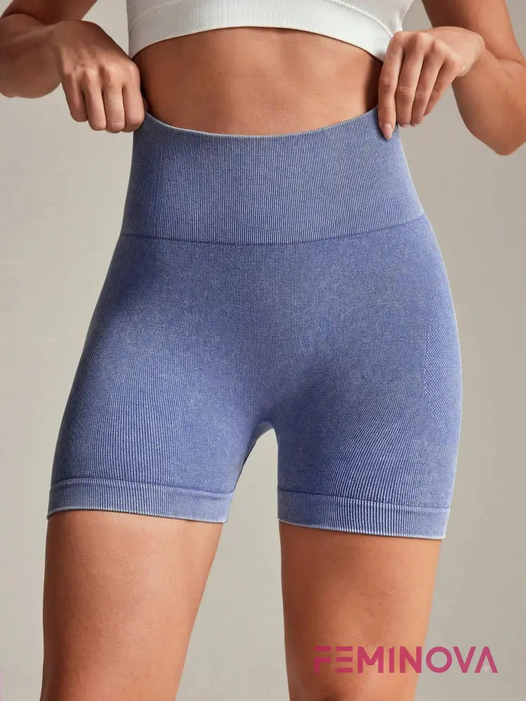 Shorts Scrunch Cintura Alta com Efeito Levanta Bumbum